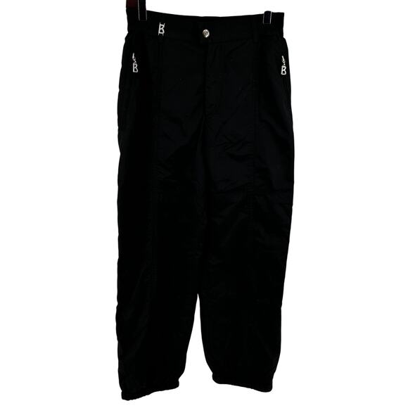 Bogner Ski Pants Layerguard Nylon Straight Snowboard Winter Black 10 30x28 - Picture 1 of 6